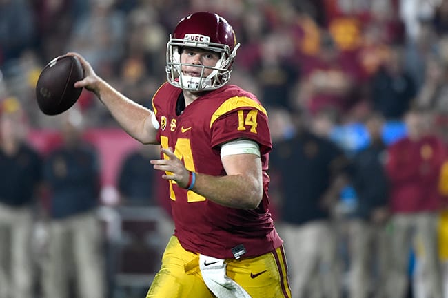 Darnold is the early favorite to win the Heisman, and go first in the 2018 draft.